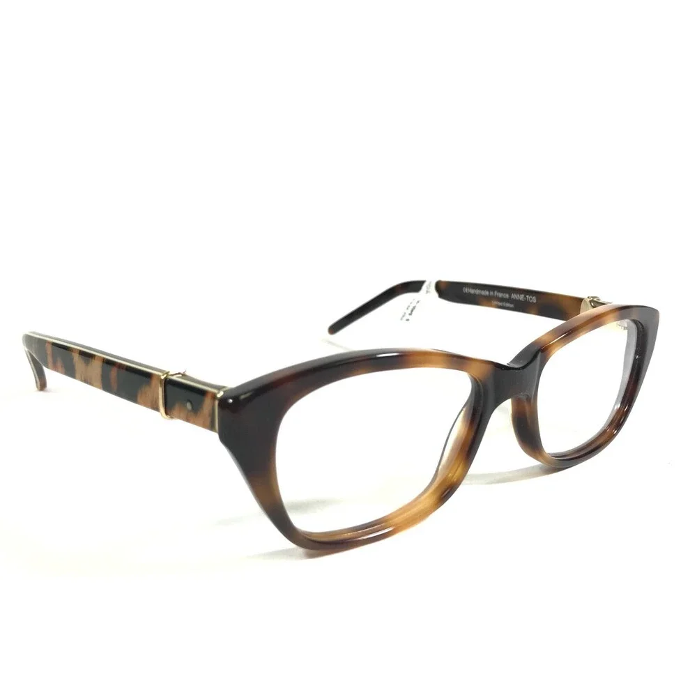 Robert Marc ANNE-TOS Eyeglasses Frames Tortoise Rectangular Full Rim 48-17-135